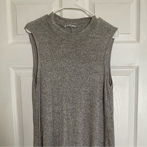 Acemi grey midi dress